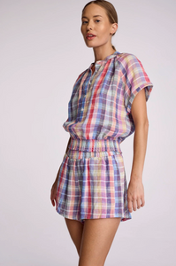 Plaid Dari Top