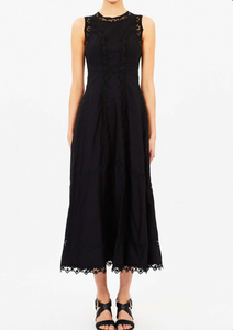 Anela Sleevless Midi Dress