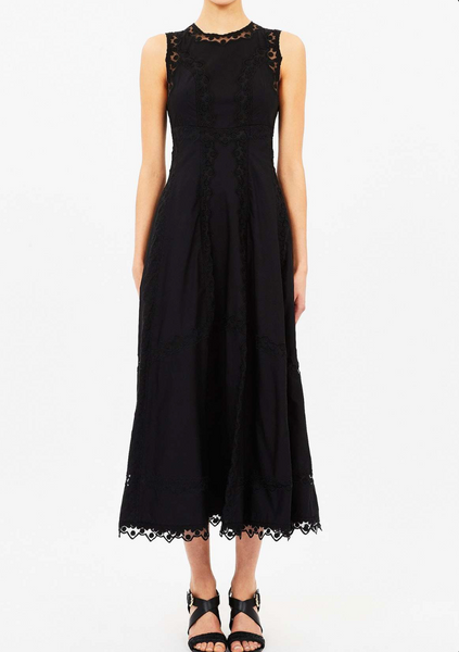 Anela Sleevless Midi Dress
