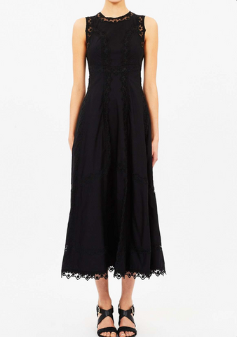 Anela Sleevless Midi Dress