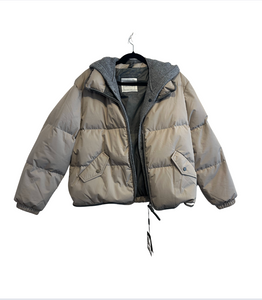 Wool/Down Zip Jacket