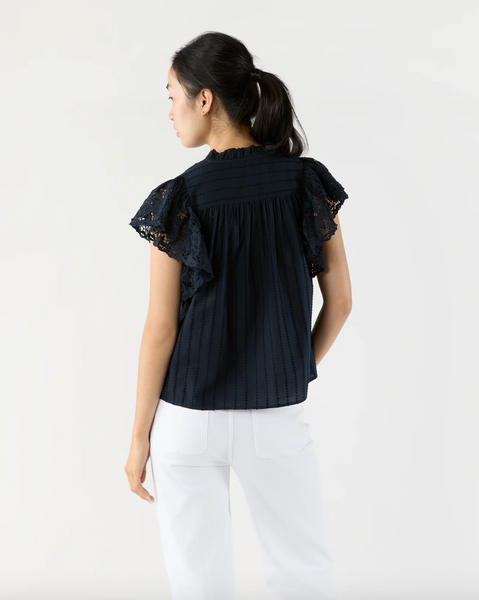 Jolie Flutter Sleeve Top