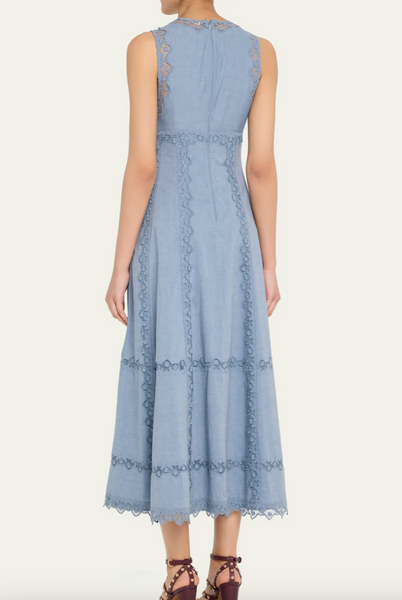 Anela Sleeveless Midi Dress