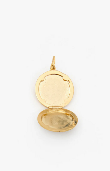 Horseshoe Enamel Locket