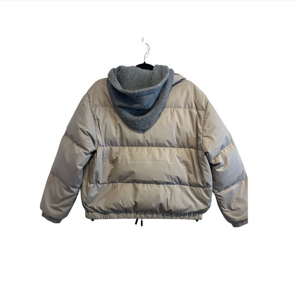Wool/Down Zip Jacket