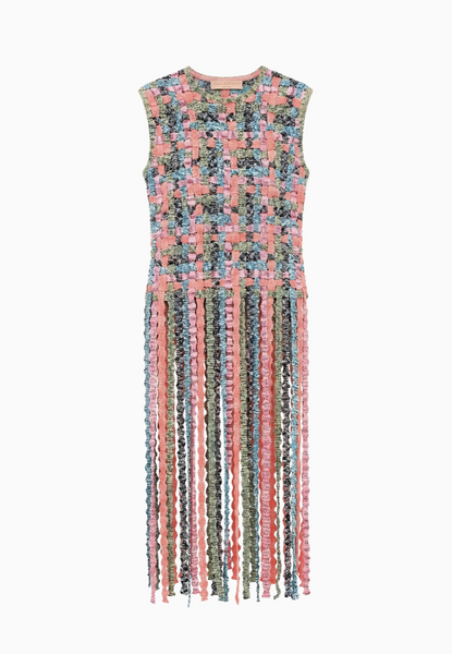 Victoria Knit Top with Fringe
