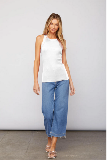 Turner Tank White – omar + elsie